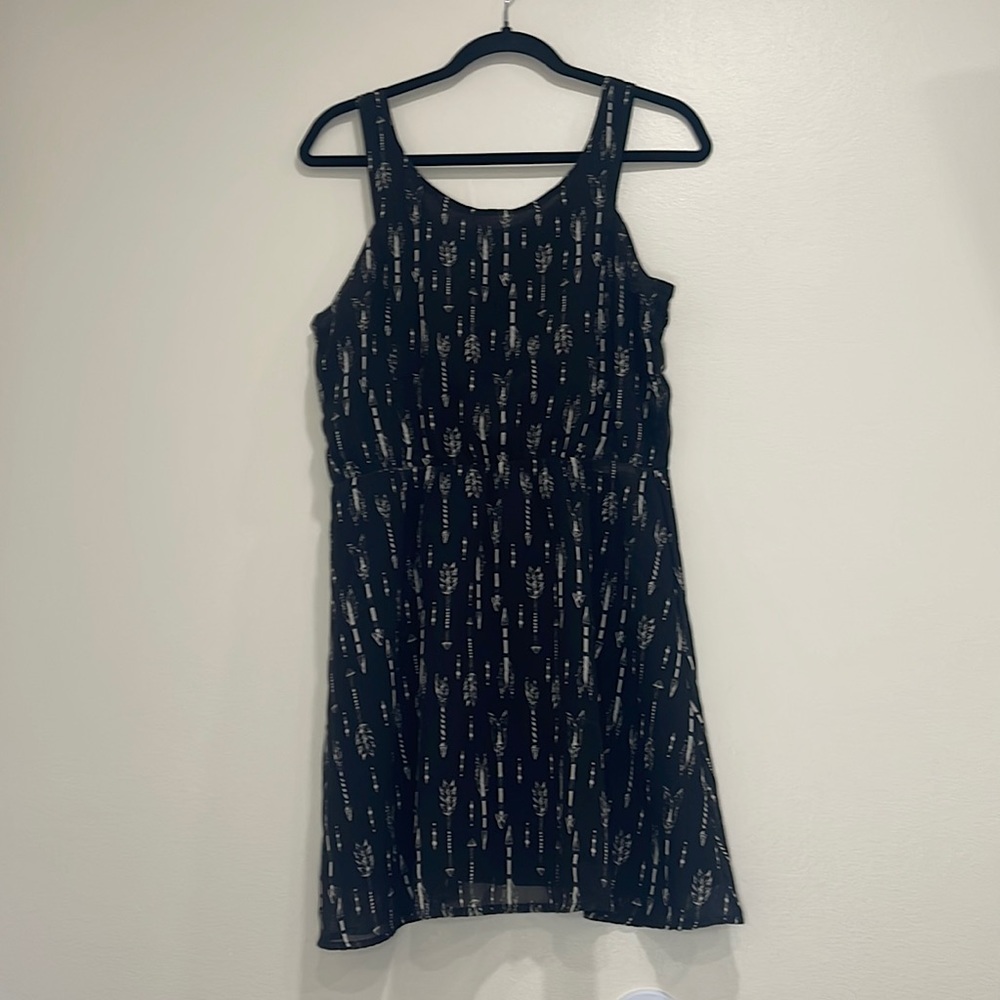 H&M short summer dress - black